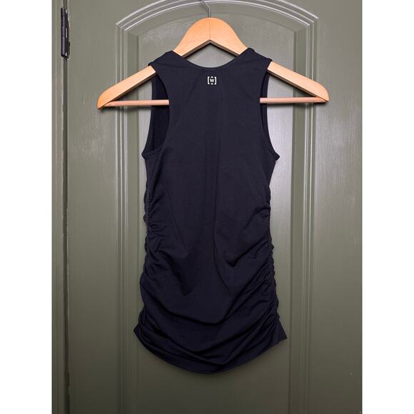 NWT Wolford Body Shaping Sleeveless Top Tank Performance Sculpting Gym XS Black - Picture 5 of 8